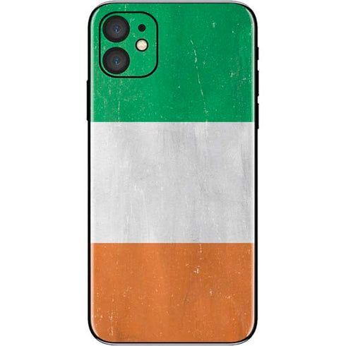 Ireland Flag Distressed iPhone 11 Skin