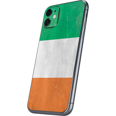 Ireland Flag Distressed iPhone 11 Skin