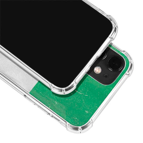 Ireland Flag Distressed iPhone 12 Clear Case