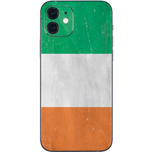 Ireland Flag Distressed iPhone 12 Mini Skin