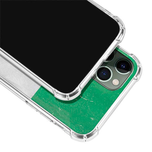 Ireland Flag Distressed iPhone 12 Pro Max Clear Case