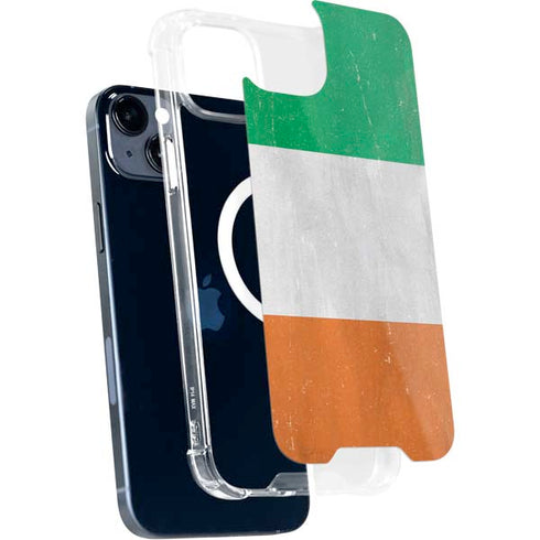 Ireland Flag Distressed iPhone 13 MagSafe Case