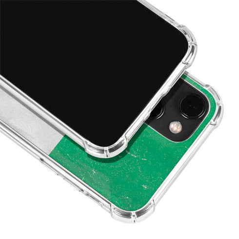 Ireland Flag Distressed iPhone 13 Mini Clear Case