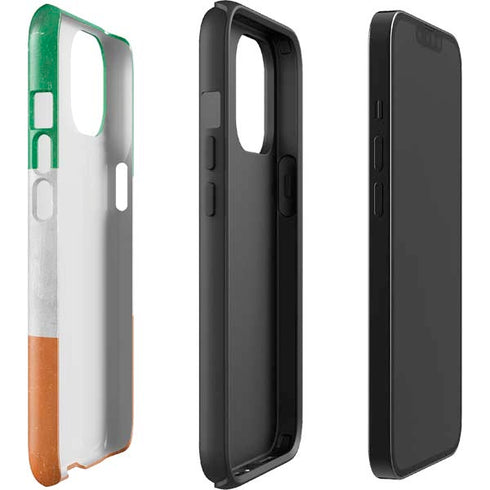 Ireland Flag Distressed iPhone 14 Plus Impact Case