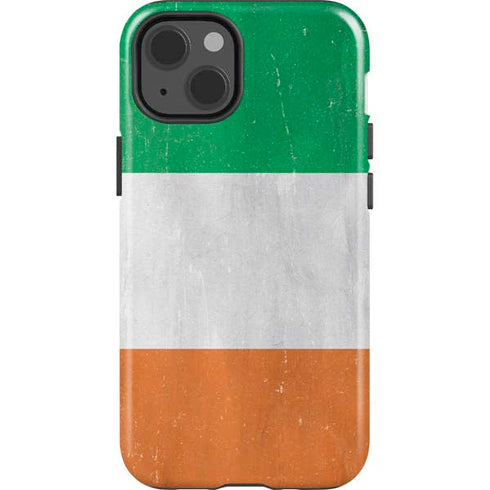 Ireland Flag Distressed iPhone 14 Impact Case