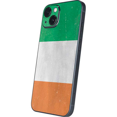 Ireland Flag Distressed iPhone 14 Plus Skin