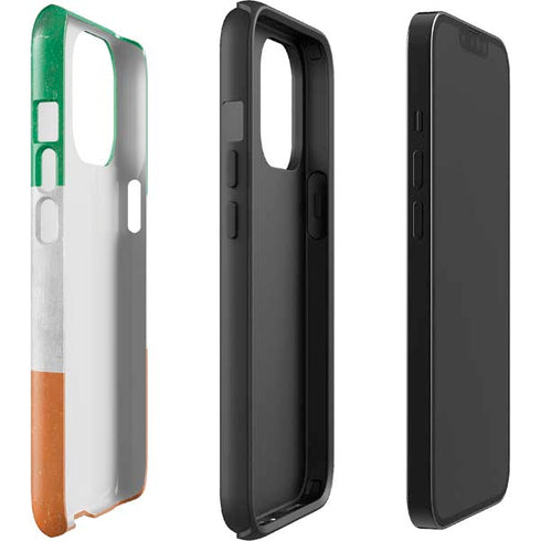 Ireland Flag Distressed iPhone 14 Pro Max Impact Case