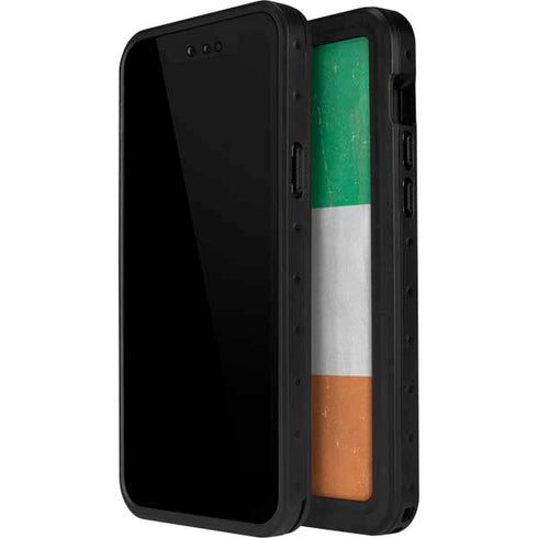 Ireland Flag Distressed iPhone 14 Pro Max Waterproof Case