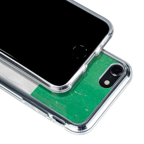 Ireland Flag Distressed iPhone SE (2nd & 3rd Gen) Clear Case