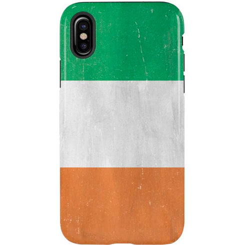 Ireland Flag Distressed iPhone X Pro Case