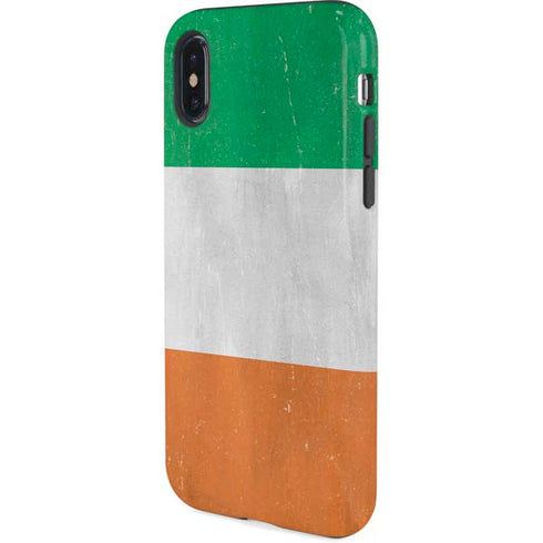 Ireland Flag Distressed iPhone X Pro Case