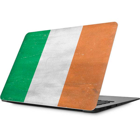 Ireland Flag Distressed Apple MacBook Skin