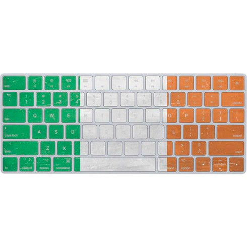 Ireland Flag Distressed Magic Keyboard Skin