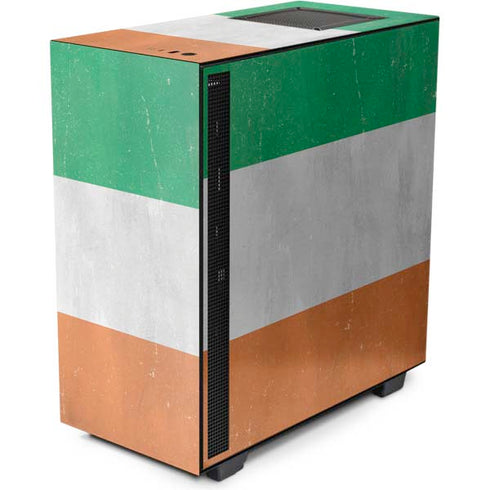 Ireland Flag Distressed NZXT H510 Compact ATX Mid-Tower Case Skin