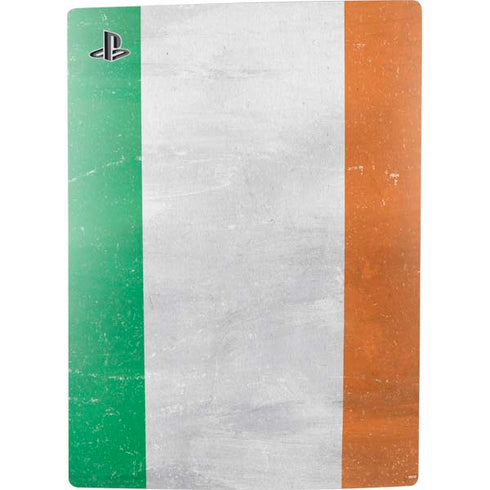 Ireland Flag Distressed PS5 Console Skin