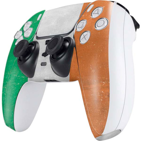 Ireland Flag Distressed PS5 Controller Skin