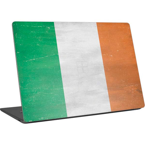 Ireland Flag Distressed Surface Laptop 4 15in Skin
