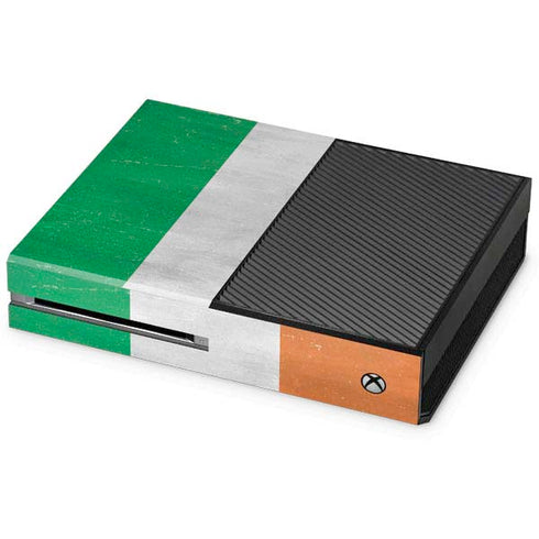 Ireland Flag Distressed Xbox One Console Skin