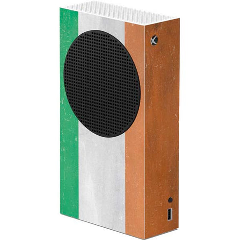 Ireland Flag Distressed Xbox Series S Console Skin