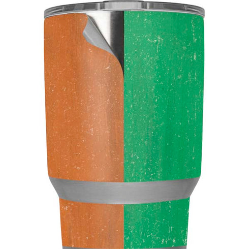 Ireland Flag Distressed Yeti 20oz Tumbler Skin