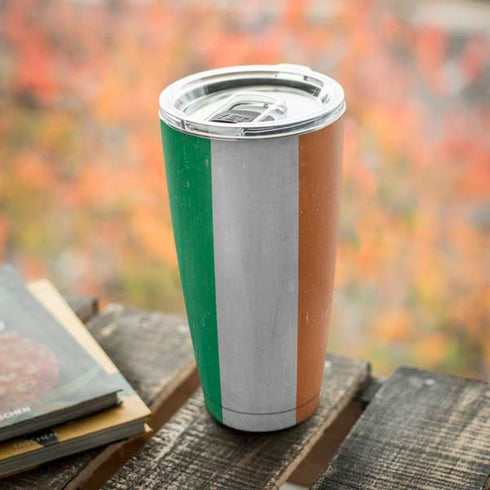 Ireland Flag Distressed Yeti 20oz Tumbler Skin