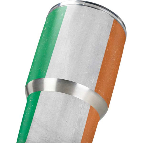 Ireland Flag Distressed Yeti 30oz Rambler Tumbler Skin
