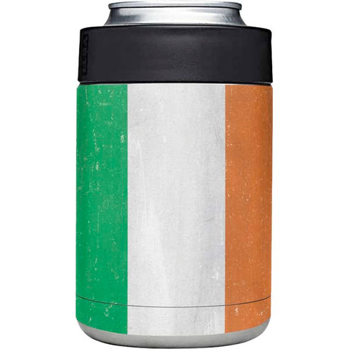 Ireland Flag Distressed Yeti Colster Can Insulator Skin