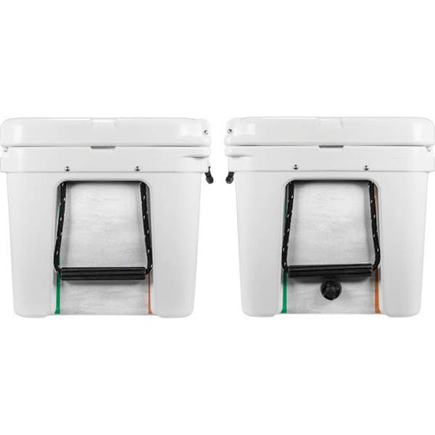 Ireland Flag Distressed YETI Tundra 65 Hard Cooler Skin