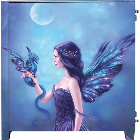 Rachel Anderson Iridescent Corsair 4000D Tempered Glass Mid-Tower ATX Case Skin