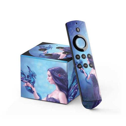 Rachel Anderson Iridescent Fire TV Cube Skin
