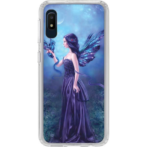 Rachel Anderson Iridescent Galaxy A10e Clear Case