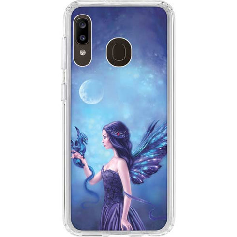 Rachel Anderson Iridescent Galaxy A20 Clear Case
