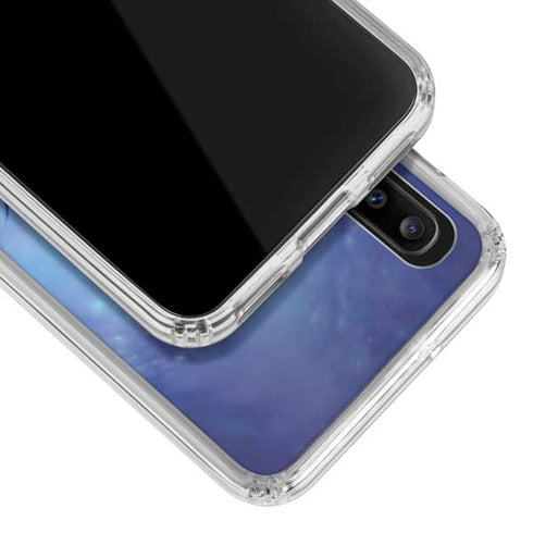 Rachel Anderson Iridescent Galaxy A20 Clear Case