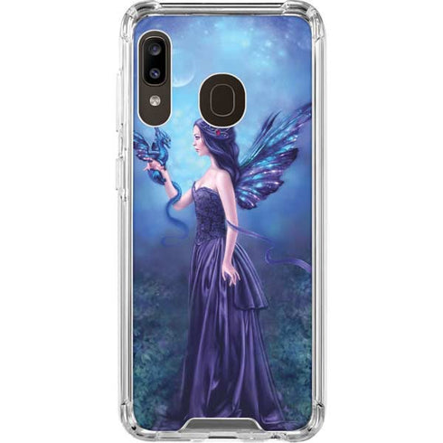 Rachel Anderson Iridescent Galaxy A30 Clear Case