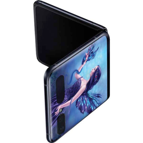 Rachel Anderson Iridescent Galaxy Z Flip Skin