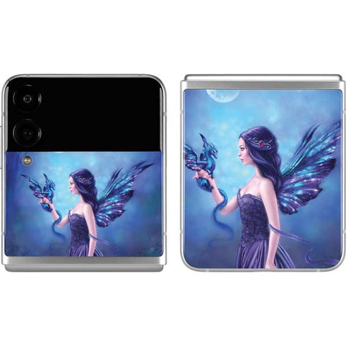 Rachel Anderson Iridescent Galaxy Z Flip4 5G Skin
