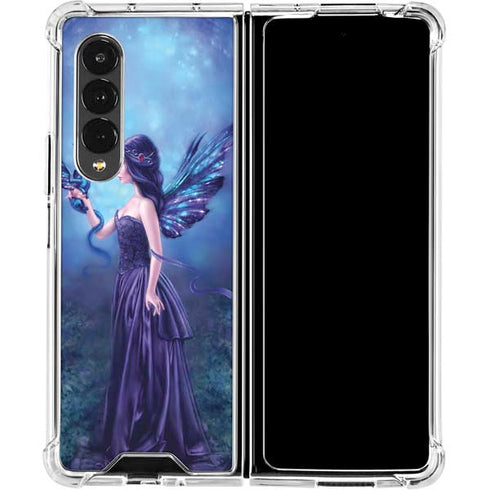 Rachel Anderson Iridescent Galaxy Z Fold4 5G Clear Case