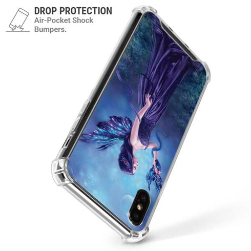 Iridescent by Rachel Anderson iPhone XS Max Clear Case