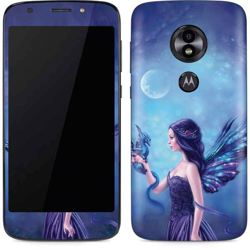 Rachel Anderson Iridescent Moto E5 Play Skin