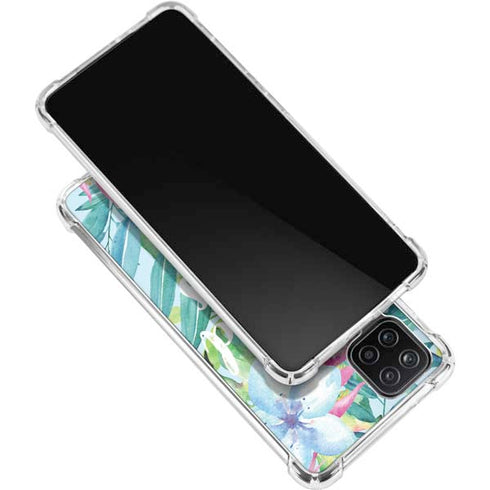 Island Vibes Galaxy A12 Clear Case