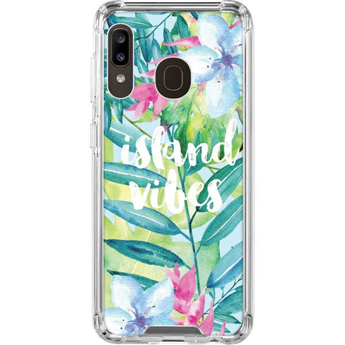 Island Vibes Galaxy A30 Clear Case