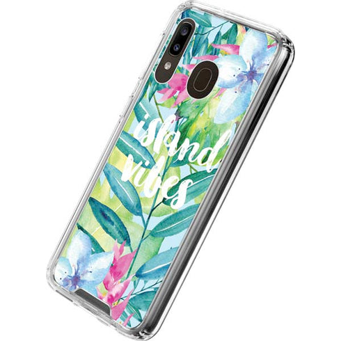 Island Vibes Galaxy A30 Clear Case