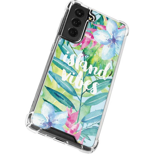 Island Vibes Galaxy S21 FE Clear Case