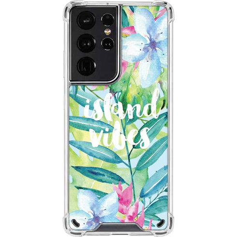 Island Vibes Galaxy S21 Ultra 5G Clear Case