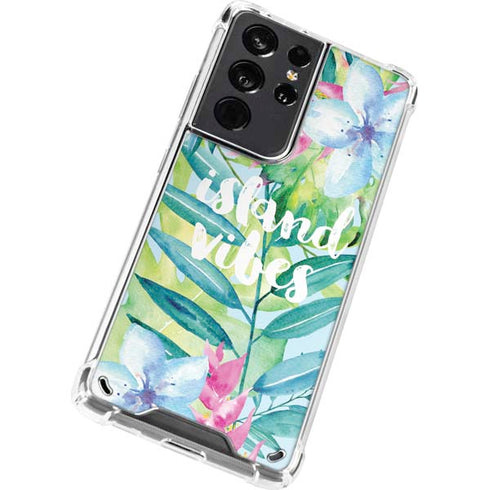 Island Vibes Galaxy S21 Ultra 5G Clear Case
