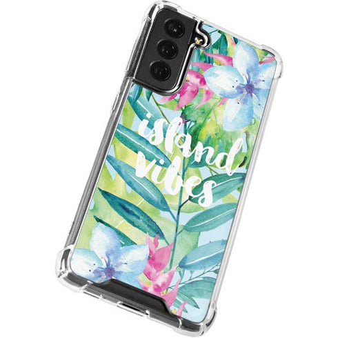 Island Vibes Galaxy S22 Clear Case