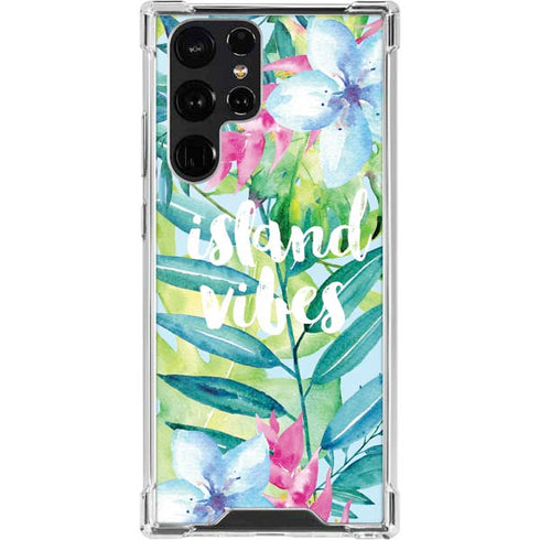 Island Vibes Galaxy S22 Ultra Clear Case
