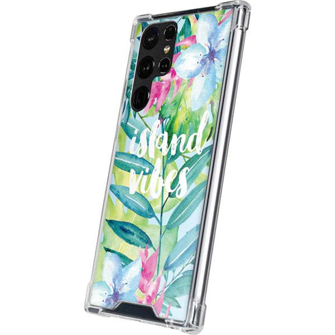 Island Vibes Galaxy S22 Ultra Clear Case