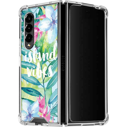 Island Vibes Galaxy Z Fold4 5G Clear Case