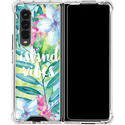 Island Vibes Galaxy Z Fold4 5G Clear Case